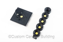 Load image into Gallery viewer, 2x3 Graflex Speed & Crown Graphic pinhole lens board with interchangeable inserts