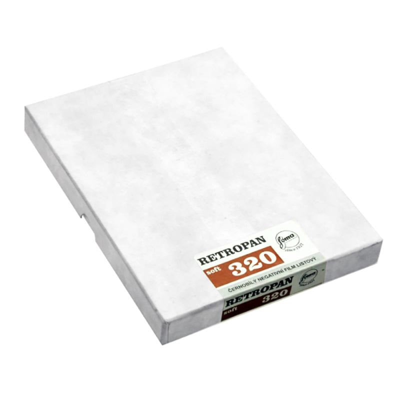 Foma Retropan 320 4x5 film, 25 sheets – Custom Camera Building