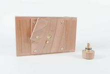 Load image into Gallery viewer, Pinhole Camera 6x6-Cherry/Maple/Walnut, BONUS 35mm-120 film adapter