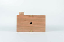 Load image into Gallery viewer, Pinhole Camera 6x6 - Cherry - includes BONUS 35mm to 120 adapter