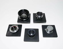 Load image into Gallery viewer, Graflex Crown or Speed Graphic Pacemaker lens board - COPAL, COMPUR, M39 LTM, Custom Sizes
