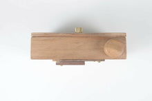 Load image into Gallery viewer, Pinhole camera 6x6 - Walnut + BONUS 35mm to 120 adapter