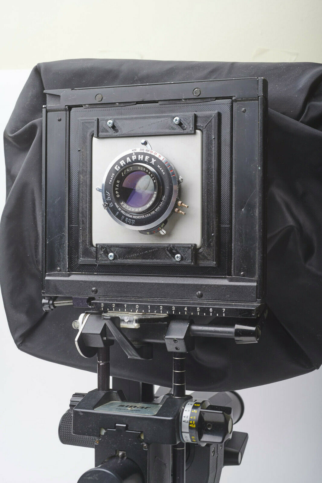 Graflex Crown or Speed Graphic Pacemaker 4x5 lens board to Graflex Crown or Speed Graphic Pacemaker 4x5 lens board to