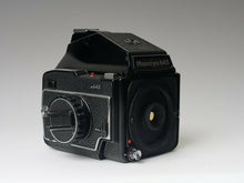 Load image into Gallery viewer, Mamiya 645 pinhole cap with interchangeable pinhole inserts