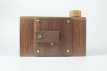 Load image into Gallery viewer, Pinhole Camera 6x6-Cherry/Maple/Walnut, BONUS 35mm-120 film adapter