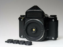 Load image into Gallery viewer, Pentax 67 / 6x7 pinhole shift / rotator cap with interchangeable pinhole inserts