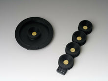 Load image into Gallery viewer, Mamiya 645 pinhole cap with interchangeable pinhole inserts