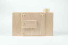 Load image into Gallery viewer, Pinhole camera 6x6 - Maple + BONUS 35mm to 120 adapter