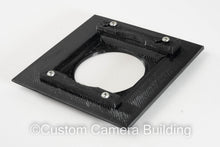 Load image into Gallery viewer, 2x3 Graflex Graphic Speed or Crown to 4x5 (type C) 4x4" lens board adapter