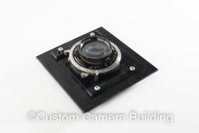 Load image into Gallery viewer, 2x3 Graflex Graphic Speed or Crown to 4x5 (type C) 4x4" lens board adapter
