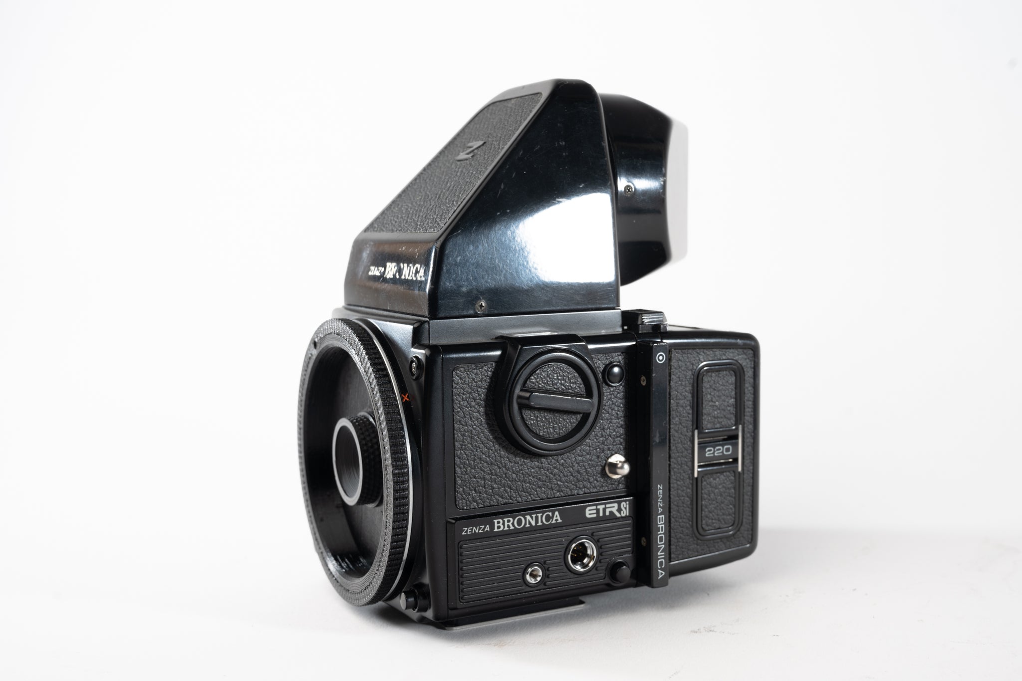 Bronica ETR series pinhole cap with interchangeable inserts 