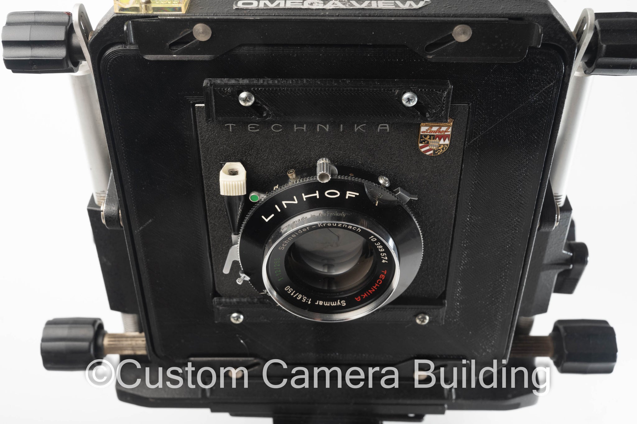 Linhof Technika IV, V - 99x96mm to Toyo Omega View 158x158mm