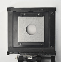 Load image into Gallery viewer, Graflex Crown and Speed Graphic Type C 4x4&quot; 4x5 lens board to Sinar adapter
