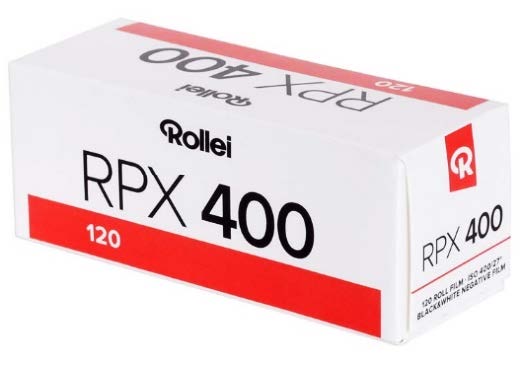 Rollei RPX 400 film - 120
