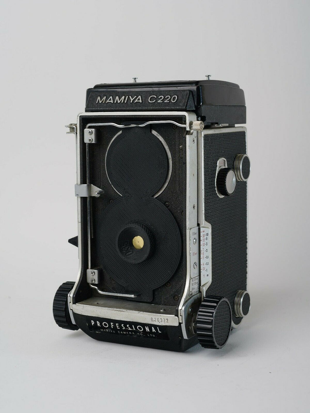 Mamiya C series, C220, C330 and others pinhole cap with interchangeable inserts