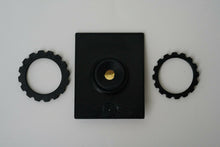 Load image into Gallery viewer, Copal and Compur 0,1 and 3 Large Format pinhole adapters with pinhole inserts
