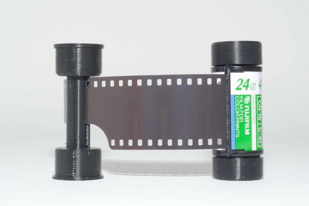 35mm to 120 film adapter - to use 35mm film in medium format cameras -Hasselblad
