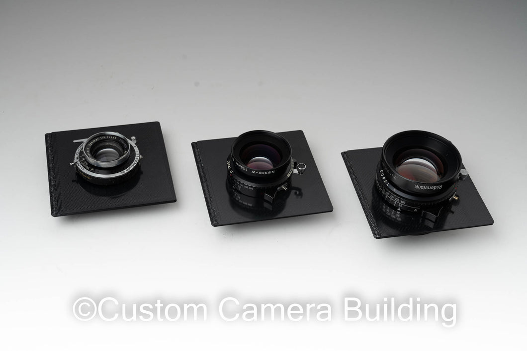 Toyo 45A lens boards - COPAL, COMPUR, Custom